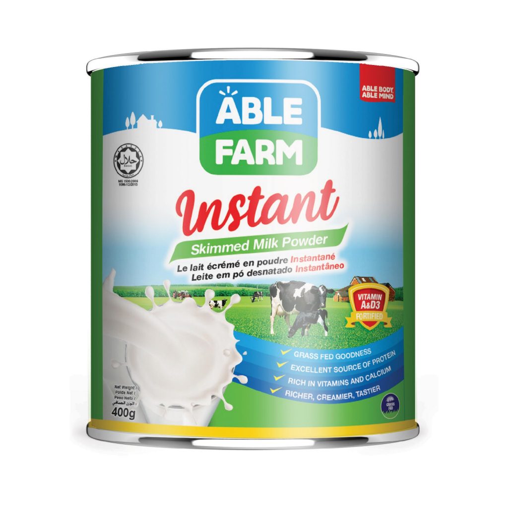 Able Farm Instant Skimmed Milk Powder