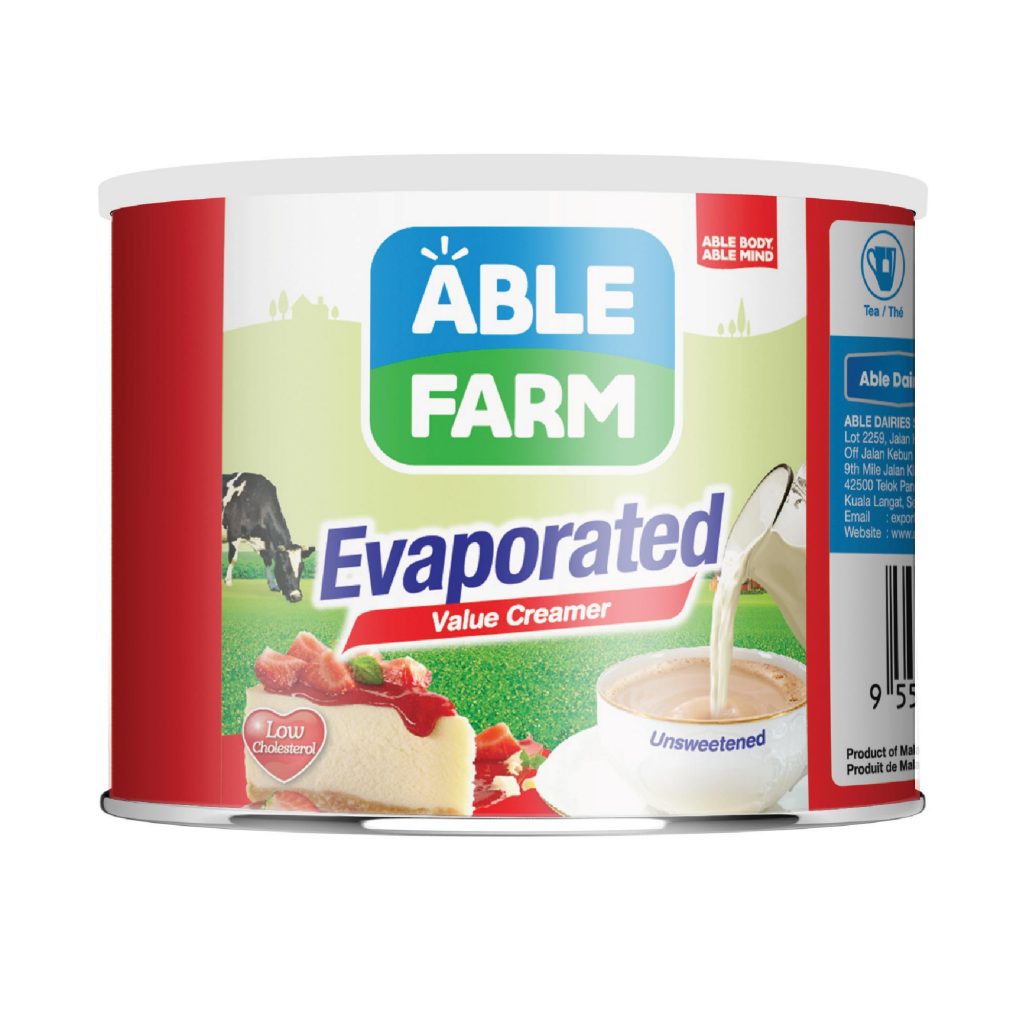 Able Farm Evaporated Value Creamer
