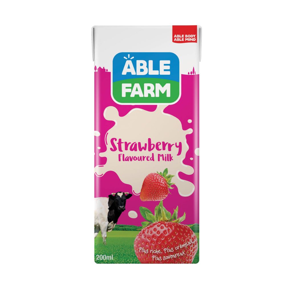 Able Farm Strawberry Flavoured Milk